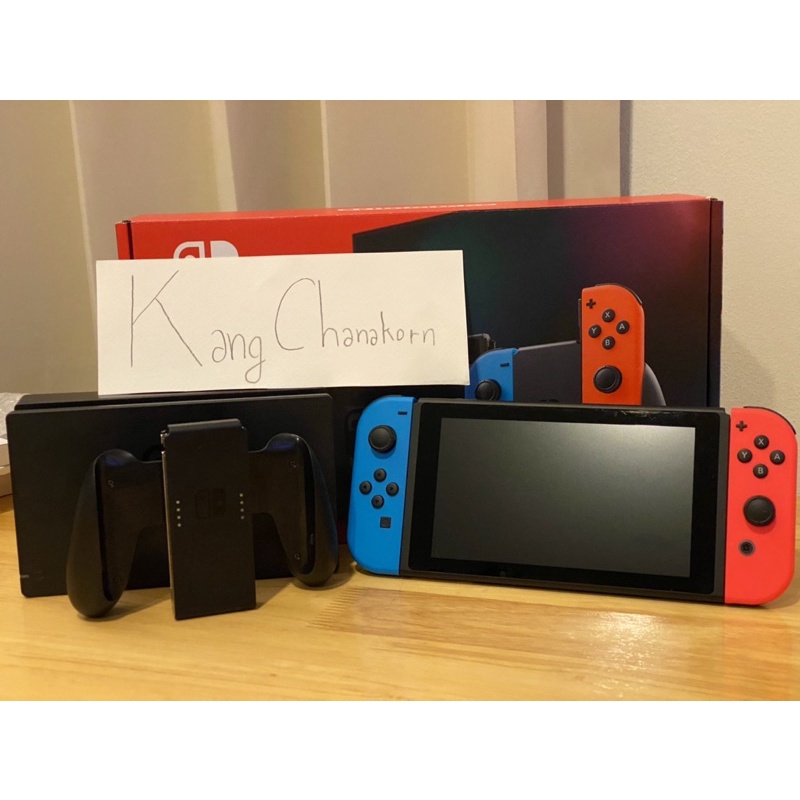 Nintendo Switch กล่องแดง มือสอง อายุ 1 เดือน