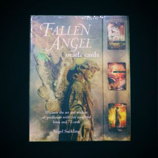 Fallen Angels Oracle Cards/ไพ่ออราเคิลแท้ลดราคา/ไพ่ออราเคิล/ไพ่ทาโร่ต์/ไพ่ยิปซี