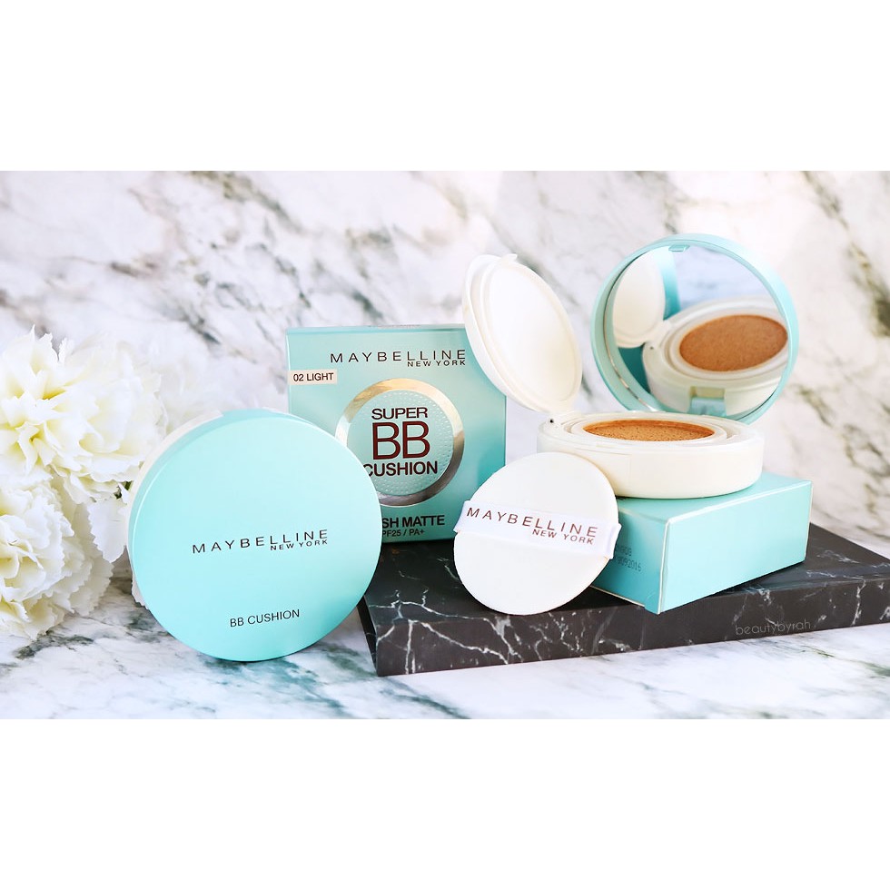 [พร้อมส่ง] Maybelline bb cushion fresh matte
