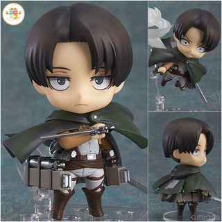 GSC 390 Nendoroid attack on titan figure model Levi Ackerman โมเดล ผ่าพิภพไททันโมเดล ฟิกเกอร์ รีไวล์ เนนโดรอยด์ ด๋อย 🇨🇳