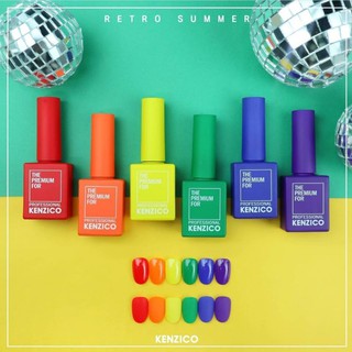 KENZICO 🇰🇷 Retro Summer สีเจล คอลเลคชั่น โทนแม่สี