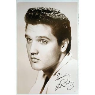 Elvis Presley (l), โปสเตอร์นักร้องต่างประเทศ AM/EU