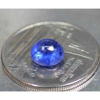 พลอยไพลินหลังเบี้ย (Sapphire) 1.95 กะรัต (16014)