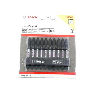 2608522405 BOSCH ดอกไขควงดำ2x65mm. impact 10pcs.