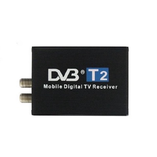 Mastersat กล่องทีวีดิจิตอลในรถยนตร์ DVB-T2 for car เสาอากาศ 2 อัน DVB002C