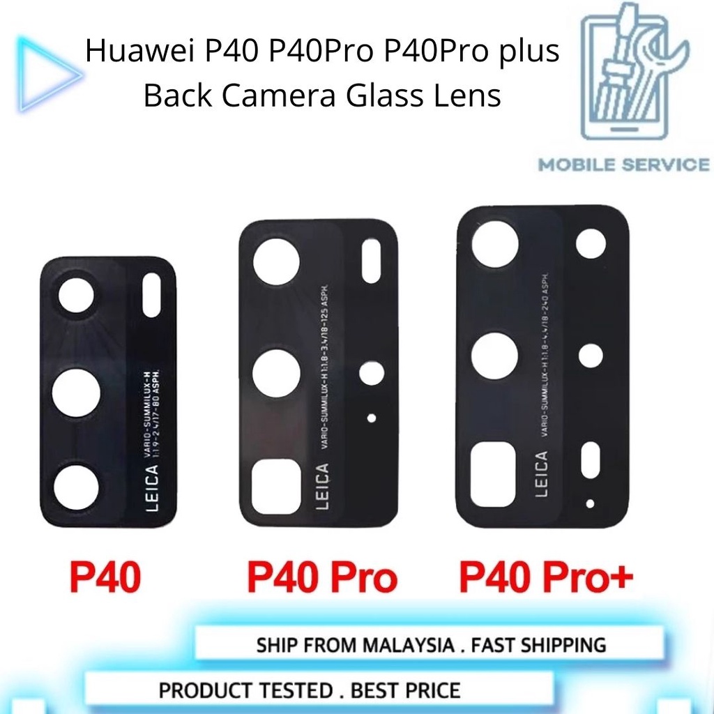 HW P40 P40Pro P40Pro plus เปลี่ยนเลนส์กระจกกล้องหลัง