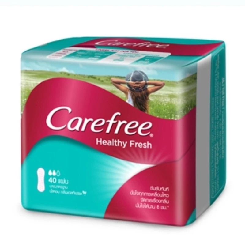 ❗️พร้อมส่ง ล็อตใหม่จ้า🔥แคร์ฟรี เฮลที เฟรช Carefree Healthy Fresh 40 ชิ้น