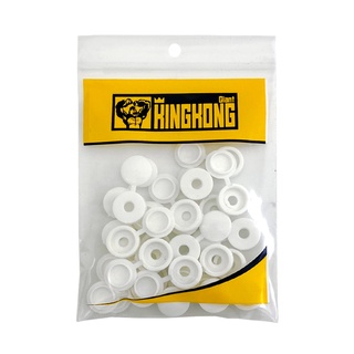 Chaixing Home  หมวกปิดหัวสกรู M4/สกรูเบอร์ 7 GIANT KINGKONG รุ่น M4-W20 (แพ็ค 20 ชิ้น) สีขาว