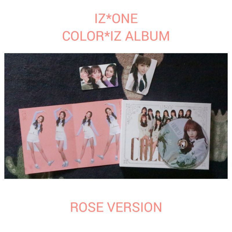 Izone COLOR*IZ ALBUM (เวอร์ชั่นกุหลาบ)