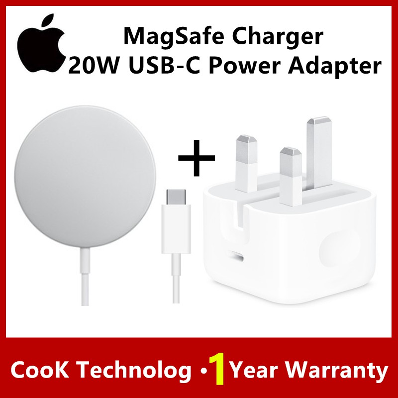 CooK apple MagSafe Charger 20W USB-C Power Adapter For iPhone