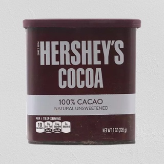 โกโก้ผง 100% ตราเฮอร์ชี่ส์ ขนาด 226 กรัม Hersheys Cocoa Powder 226 g.