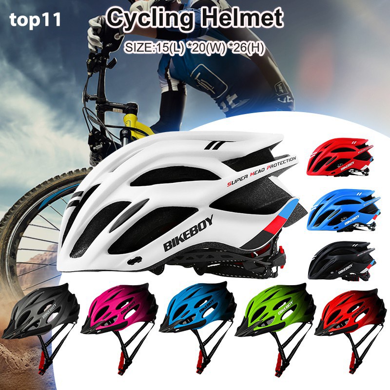 【/HOT】 MTB Unisex Cycling Helmet with Light Bike Ultralight Helmet Intergrally-molded Mountain Road bike Bicycle Helmet