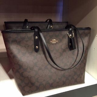 Coach ของแท้ จาก อเมริกา Toye 16" มีซิบบน มีป้ายราคา แคร์การ์ด