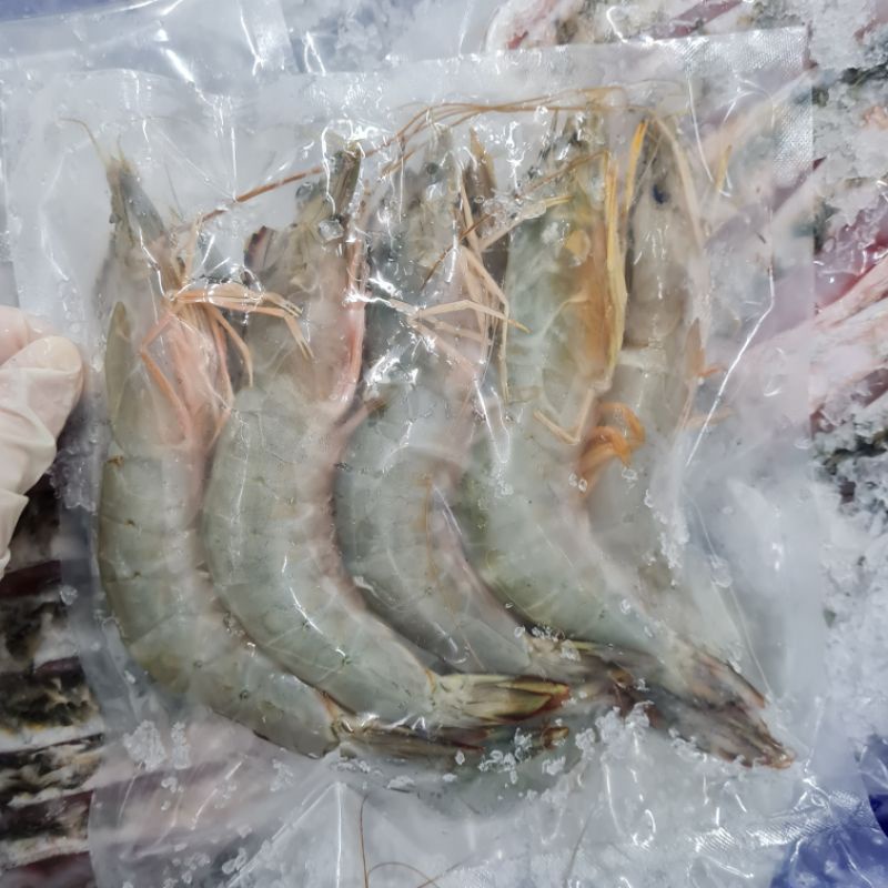 กุ้งแชบ๊วย ไซส์ S M L 500กรัม(แพ็ค)