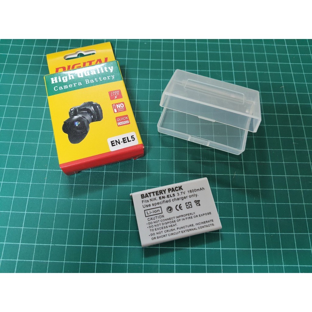 KWTOUL Batteria EN-EL5 Da 1600mAh Per Nikon P80, P90, P100, P510, P520, P6000, S10 E Molte Altre – Protezione Integrata E Lunga Durata