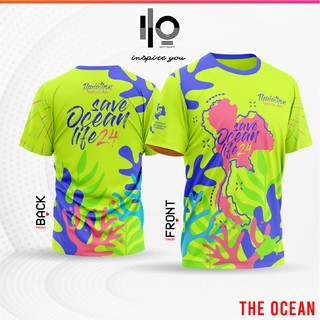 เสื้อวิ่ง THAIATHON OCEAN LIFE ใต้สมุทร (มีของแถม)