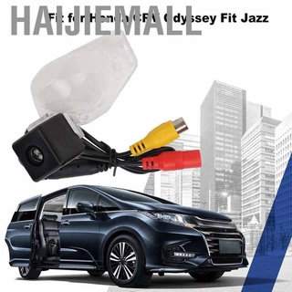 (ผู้ขายแนะนำ)กล้องมองหลัง Haijiemall Hd 170 ° สําหรับรถยนต์ Honda Crv Odysey Fit Jazz(in stock)🔥🔥