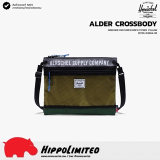 กระเป๋า ⌇ Herschel ⌇ รุ่น Alder Athletics ⌇ สี Greener Pastures/Grey/Cyber Yellow ⌇ สินค้าของแท้ 100% จากตัวแทนจำหน่า...