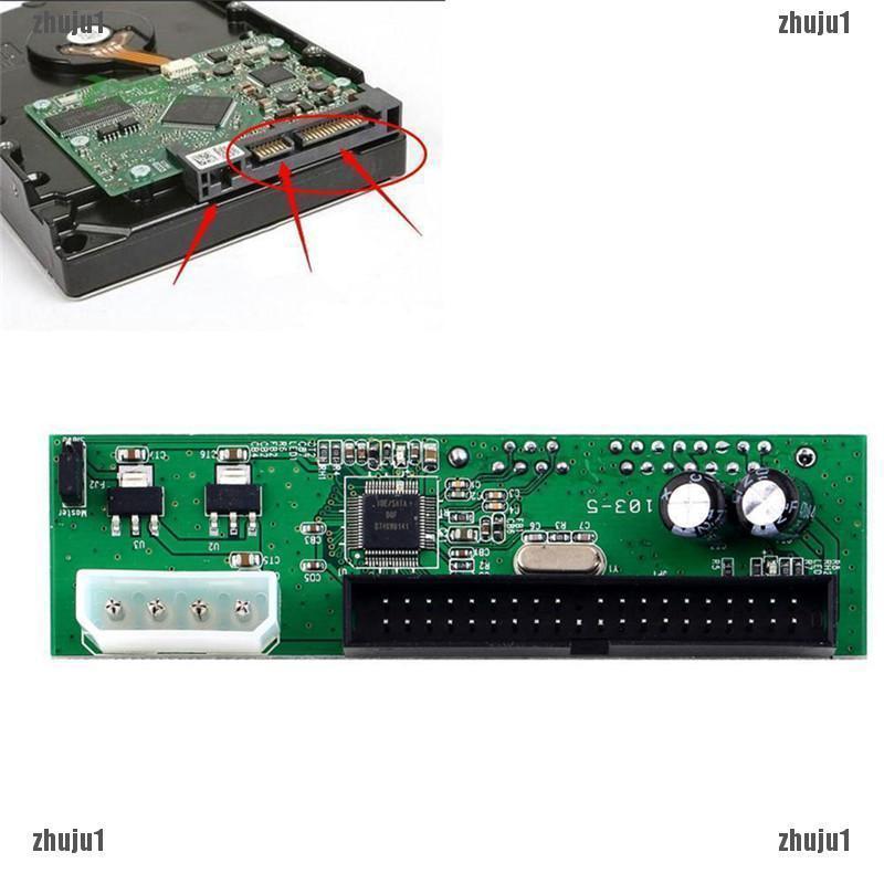 Fto SATA TO PATA IDE Plug &amp; Play 7 + 15 Pin 3.5 / 2.5 SATA HDD DVD DA