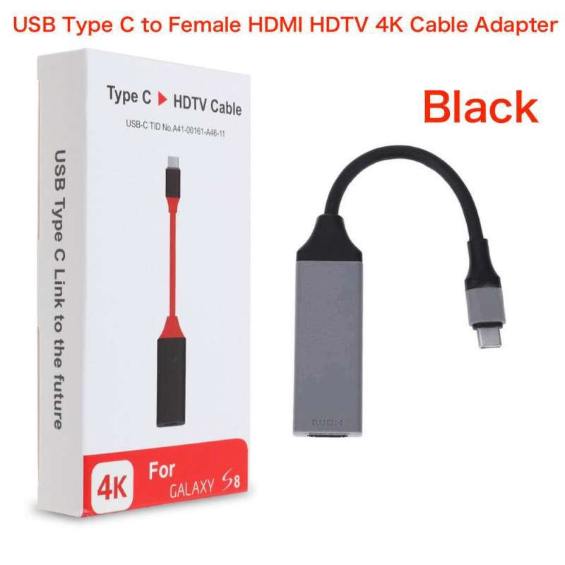 ลดราคา USB3.1 Type C to HDMI 4K*2K HDTV Adapter Cable For Macbook Pro and Samsung Galaxy S8 #ค้นหาเพิ่มเติม สายต่อจอ Monito HDMI High Speed HDTV Lightning