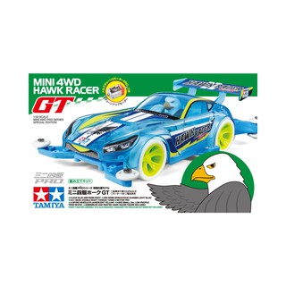 รถราง Mini 4WD Tamiya 1/32 TA95414 Mini 4WD Hawk Racer GT (MA)