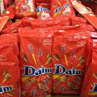 Daim Chocolate สินค้านำเข้าจาก สวีเดน มี 3 ขนาด