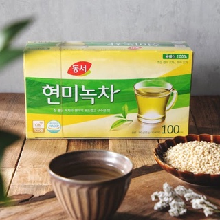 ชาข้าวกล้องเกาหลี Dongseo Brown Rice Green Tea 25 tea bags/box