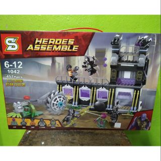 เลโก้ตัวต่อ No.1042 กล่องใหญ่  Heroes Assemble.
  Ages/edades 6-12
 
ราคากล่องละ 450 บาท
ยี่ฮ้อ : S
ไซด์: กล่องใหญ่