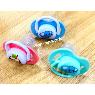 จุกหลอก Baby Silicone Pacifier ปลอดภัย ซิลิโคนจุกนมหลอก