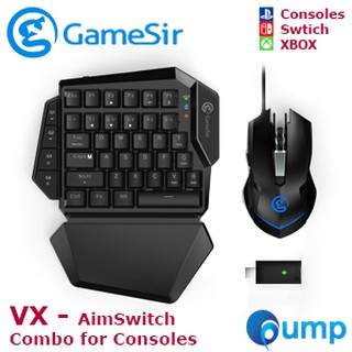 (ใส่โค้ด INC12EL ลดเพิ่ม 70.-) คีย์แพด Gamesir VX Wireless Aimswitch Keyboard and Mouse Combo - Blue SW