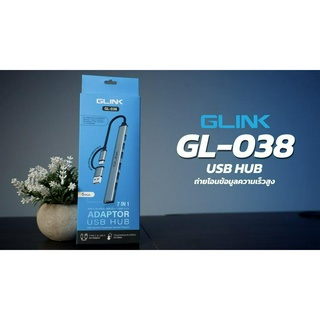 USB HUB 3.0x1 / 2.0x5 GLINK GL-038