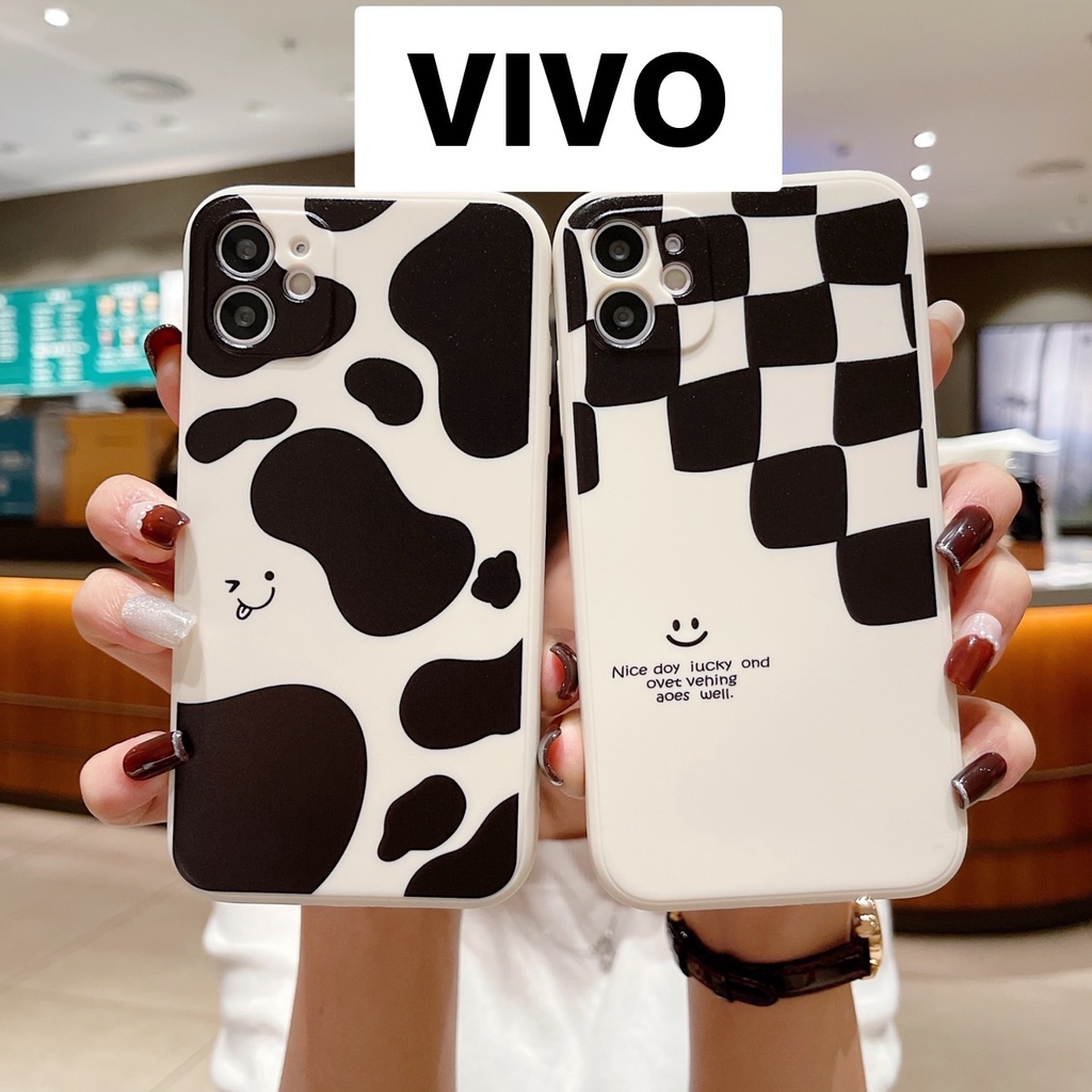 เคสซิลิโคน เคสโทรศัพท์มือถือ เคส VIVO TPU vivo y12s y20 y93 y91 y91i y3 y11 y12 y15 y17#978