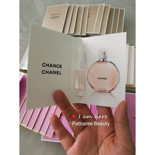 น้ำหอม ป้ายไทย🍀 Chanel Chance Vive edt กลิ่นหอมสดชื่น ดูสบายแฝงsexy 1.5ml