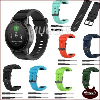 สายนาฬิกาเปลี่ยนไว 20mm/22mm/26mm Quickfit Garmin Fenix 5/5s/5s Plus/5 Plus/5X/6/6X/6 Pro/6X Pro/6 Sapphire/935/945 Garmin S62