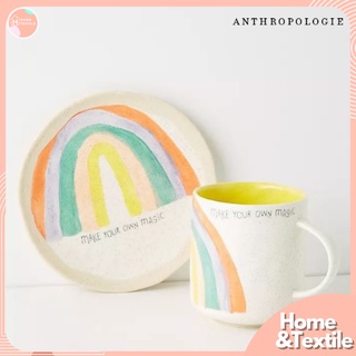 จานเซรามิค แก้วมัคเซรามิค งานแบรนด์ Anthropologie | Positive vibes shine on