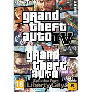 GAME​ PC​ gta iv (3in1) เกมส์ คอมพิวเตอร์  PC โน๊ตบุ๊ค