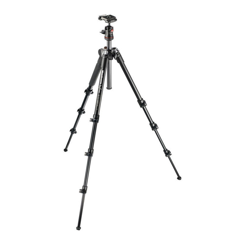 Manfrotto MKBFRA4-BH BeFree Aluminium Travel Tripod with ball head, black  Free Befree Bag | Shopee Thailand