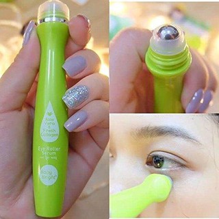 เซรั่มบำรุงผิวใต้ดวงต Aloe Vera &amp; Fresh Collagen Eye Roller Serum