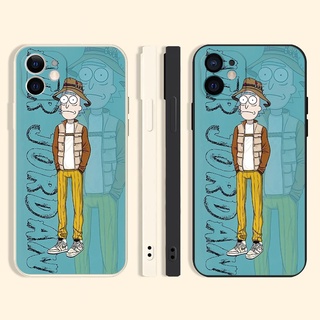 Rick Sanchez เคสไอโฟน 13 pro max iPhone 11 12 13 14 case 8พลัส 7 8Plus Se2020 เคส X Xr Xs Max anime characters cover