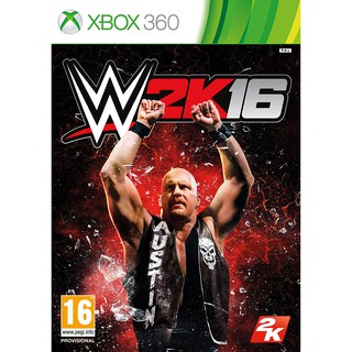 แผ่น XBOX 360 : WWE 2K16 ใช้กับเครื่องที่แปลงระบบ JTAG/RGH