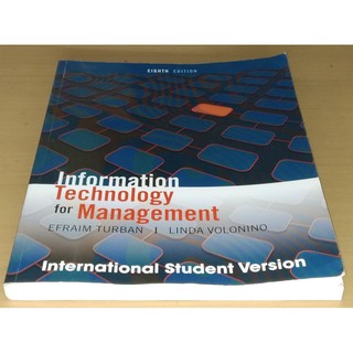 Information technology for management