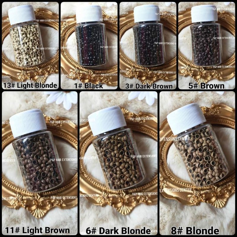 นาโนริง 4 มิล กิ๊บต่อผมนาโนเบอร์ L เกรดคุณภาพ มีปริมาณหลากหลายให้เลือกตามความต้องการ ต่อง่าย เบาสบายหัว มี 7 สี ให้เลือก - รูปที่ 6