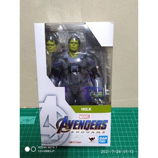 Bandai แท้ 💯% S.h Figuarts Hulk : Avenger : Endgame