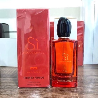 Armani Si Passione  Eclat edp 100ml กล่องซีล (เช้คสต้อคสินค้าทางแชทก่อนทำรายการนะคะ)