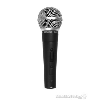 SHURE : SM58S by Millionhead (ไมค์โครโฟน Dynamic แบบมีสวิตช์ เปิด/ปิด มีทิศทางการรับเสียงแบบ Cardioid)