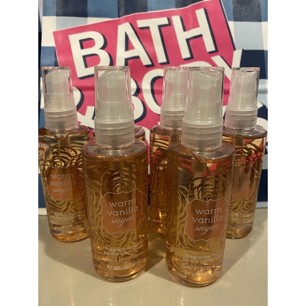 น้ำหอม Bath&bodywork Warm vanilla sugar 88ml