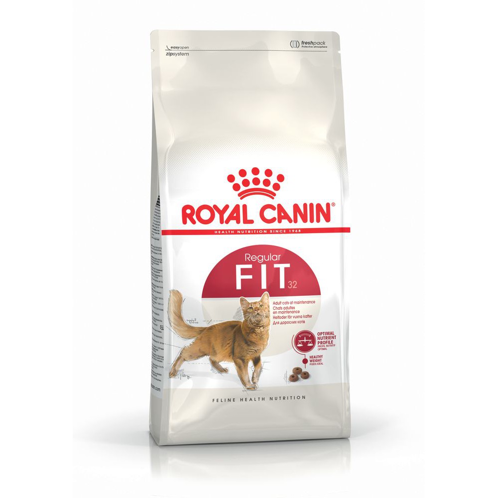 Royal Canin Fit 2 Kg โรยัลคานิน อาหารสำหรับแมวโตอายุ 1 ปีขึ้นไป ขนาด 2 กิโลกรัม