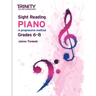 หนังสือเปียโน Trinity Piano Sight Reading Grades 6 - 8