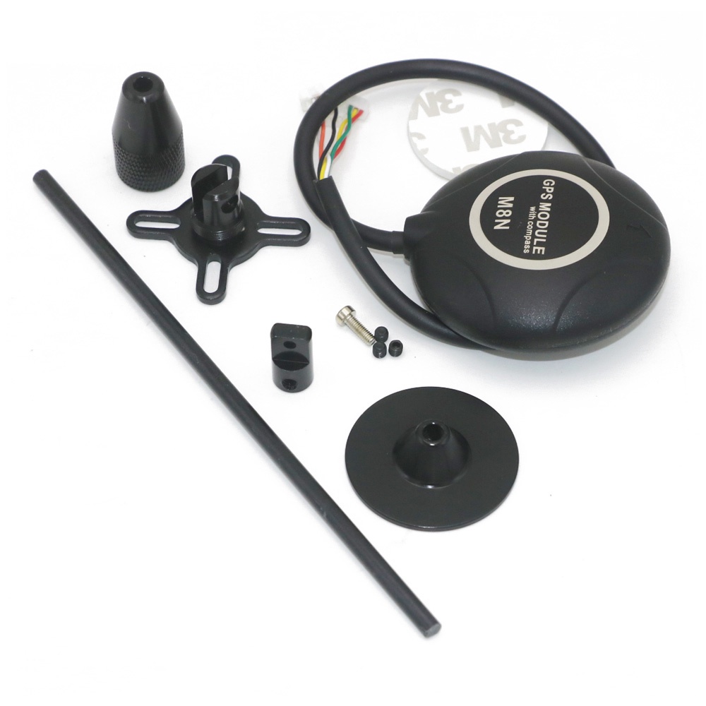M8n โมดูลควบคุมการบิน GPS 8 เมตร พร้อมกรอบ และขาตั้ง สําหรับ APm PX4 Pixhawk Mini APm