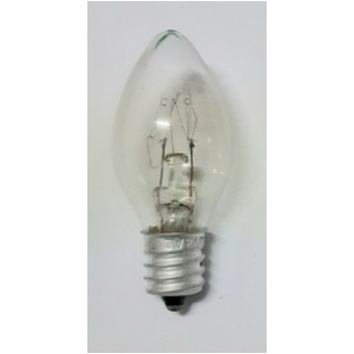 หลอดจำปา 7W E12 220v สีwarm ใส สำหรับประดับตกแต่ง ไฟคริสมาส ไฟศาลเจ้า C-7